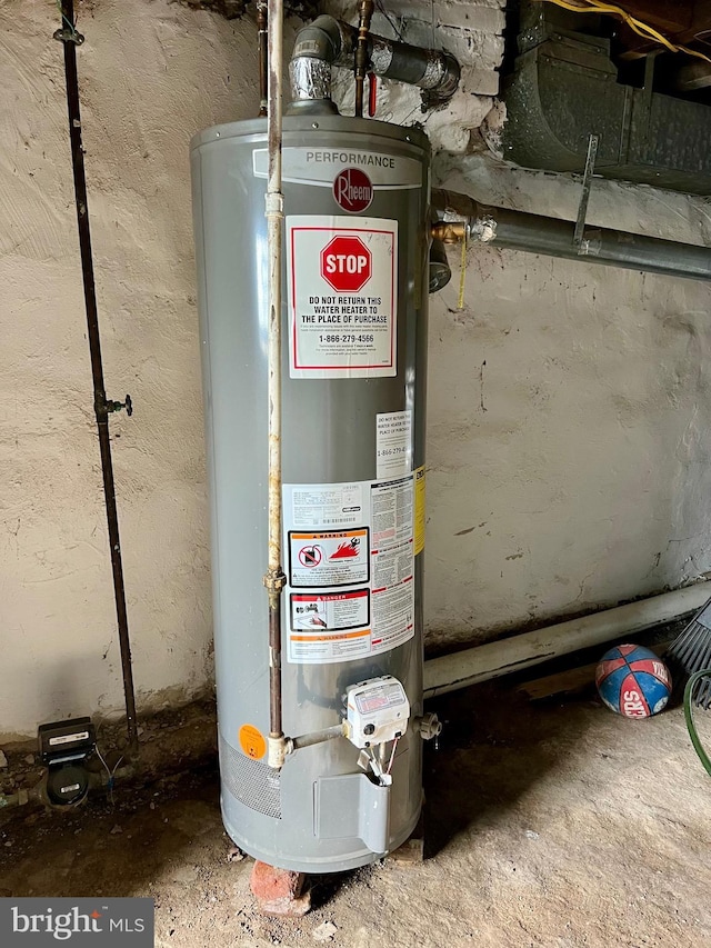 utilities with gas water heater