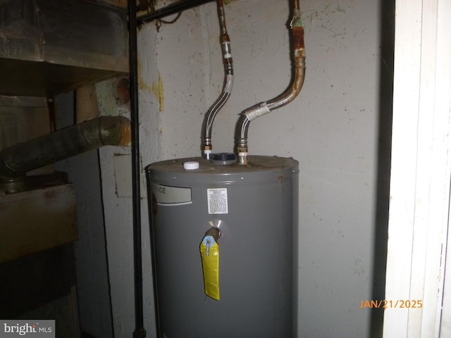 utilities with water heater