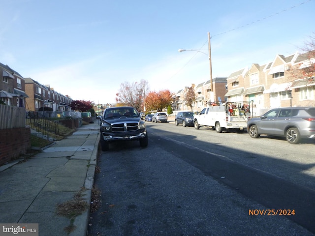 view of street