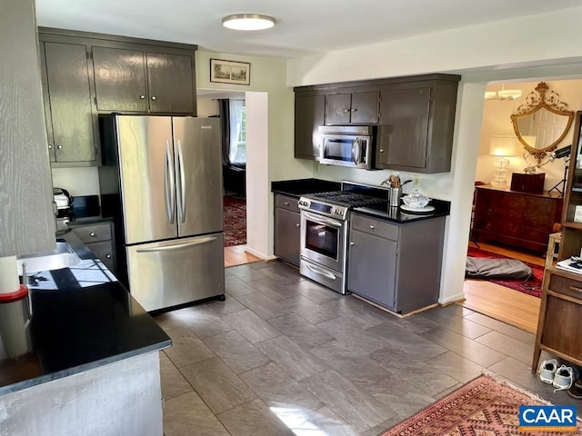 kitchen featuring stainless steel appliances