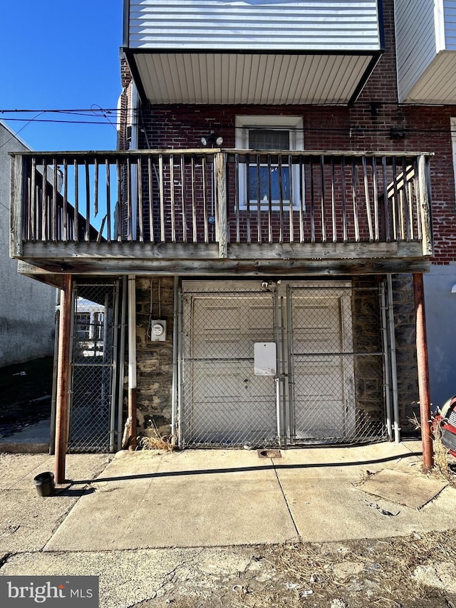 view of back of house