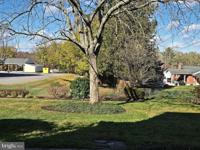 view of yard