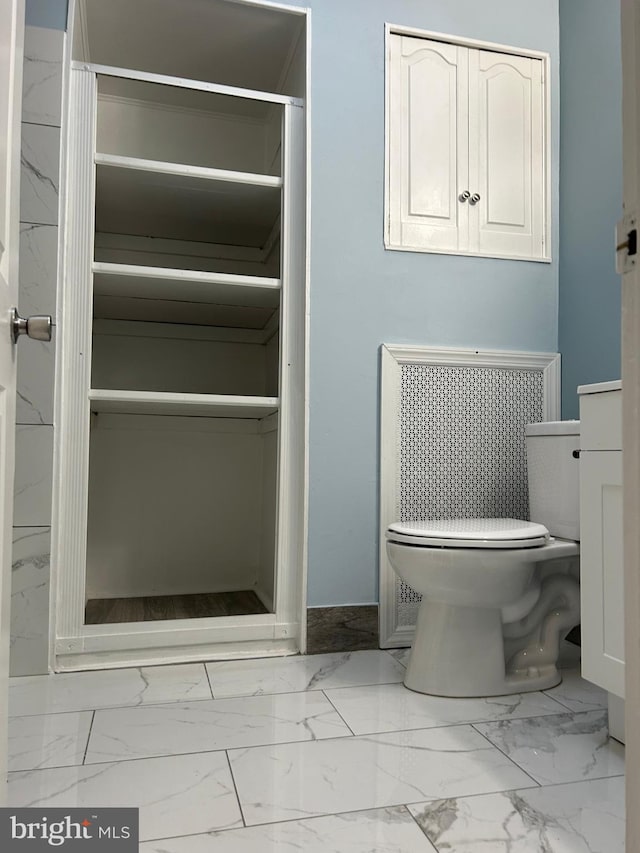 bathroom with toilet