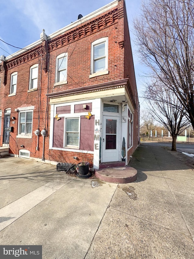 view of townhome / multi-family property