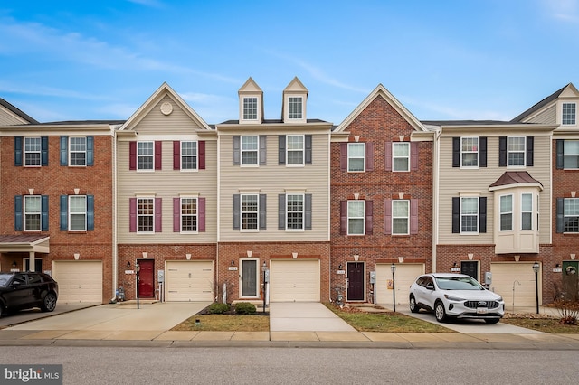 view of townhome / multi-family property