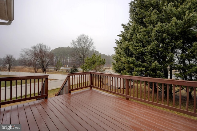 view of deck