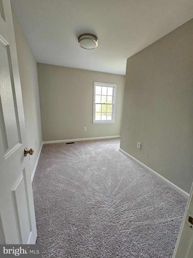 spare room with carpet