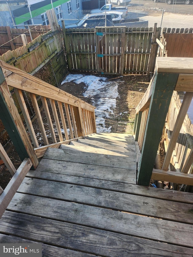 view of deck