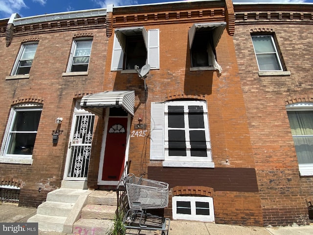 view of townhome / multi-family property