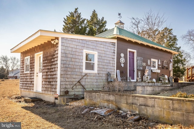 view of property exterior