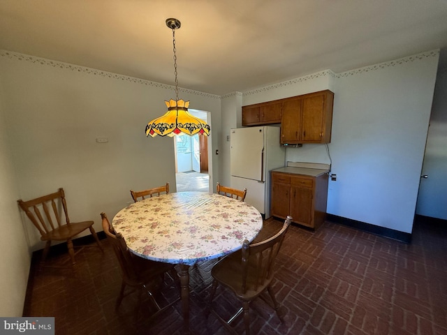 view of dining room