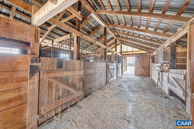 view of stable