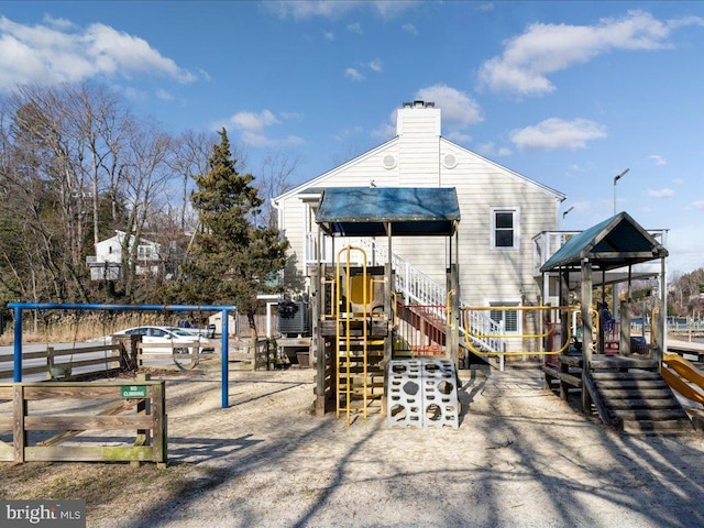 view of playground