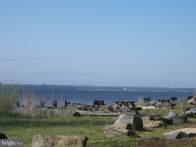 property view of water