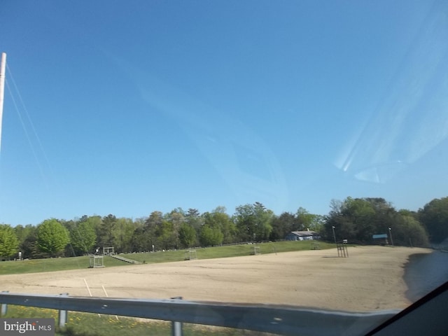 view of road