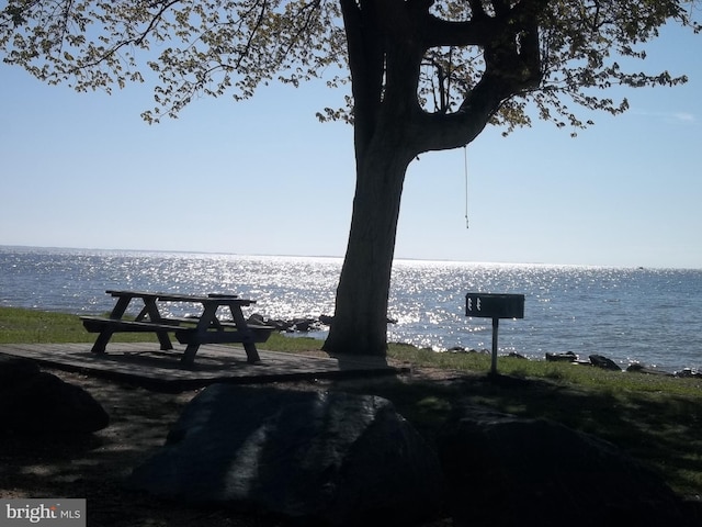 view of water feature