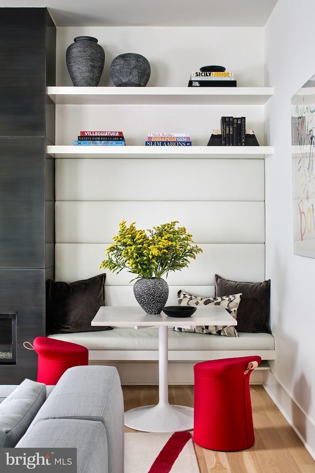 room details featuring wood finished floors