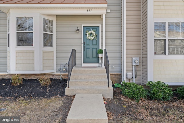 view of property entrance