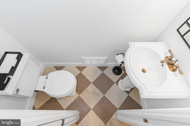 bathroom with toilet