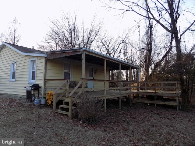 view of front of house