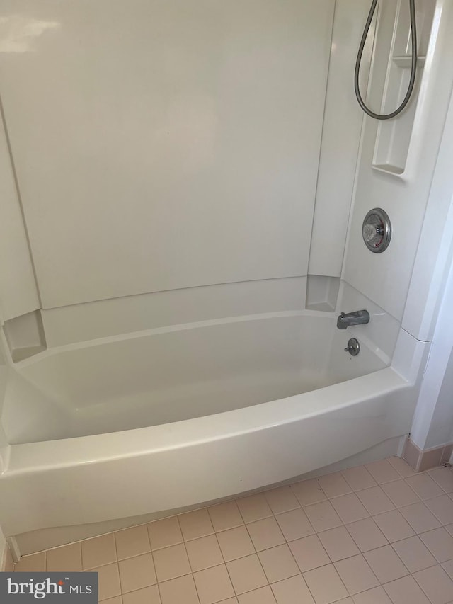 bathroom featuring tile patterned flooring