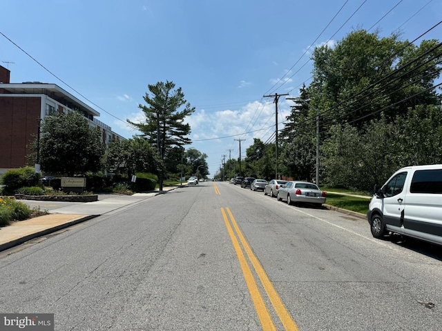 view of street