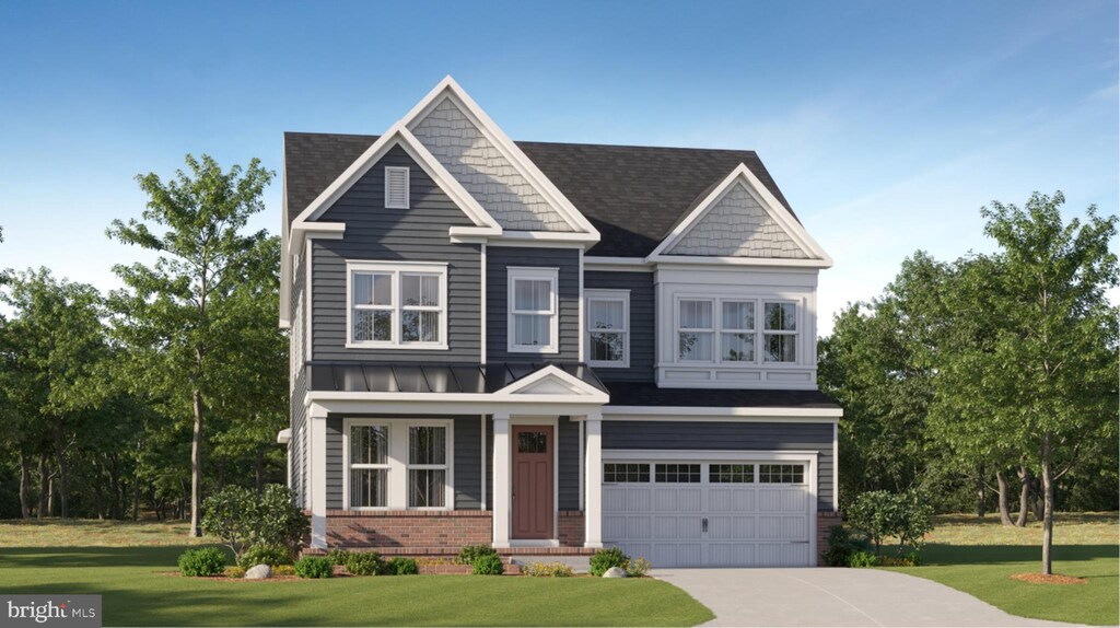 122 Stilly Way, Annapolis, MD 21403 - craftsman inspired home with a garage and a front yard