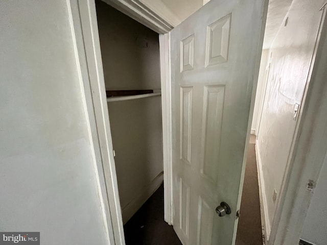 view of closet