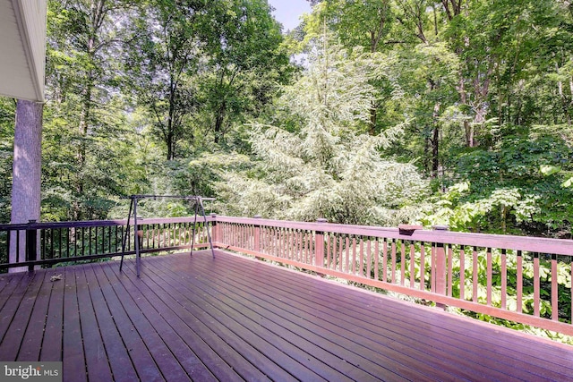 view of deck