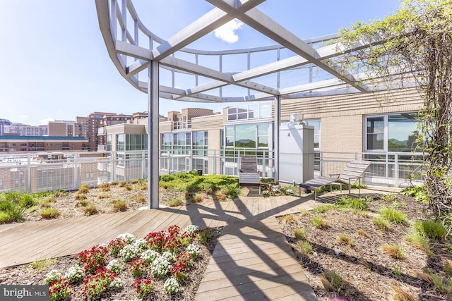 sunroom featuring plenty of natural light