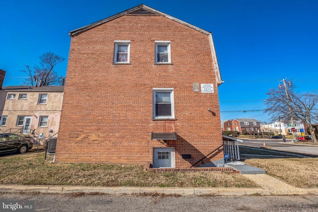 view of side of property