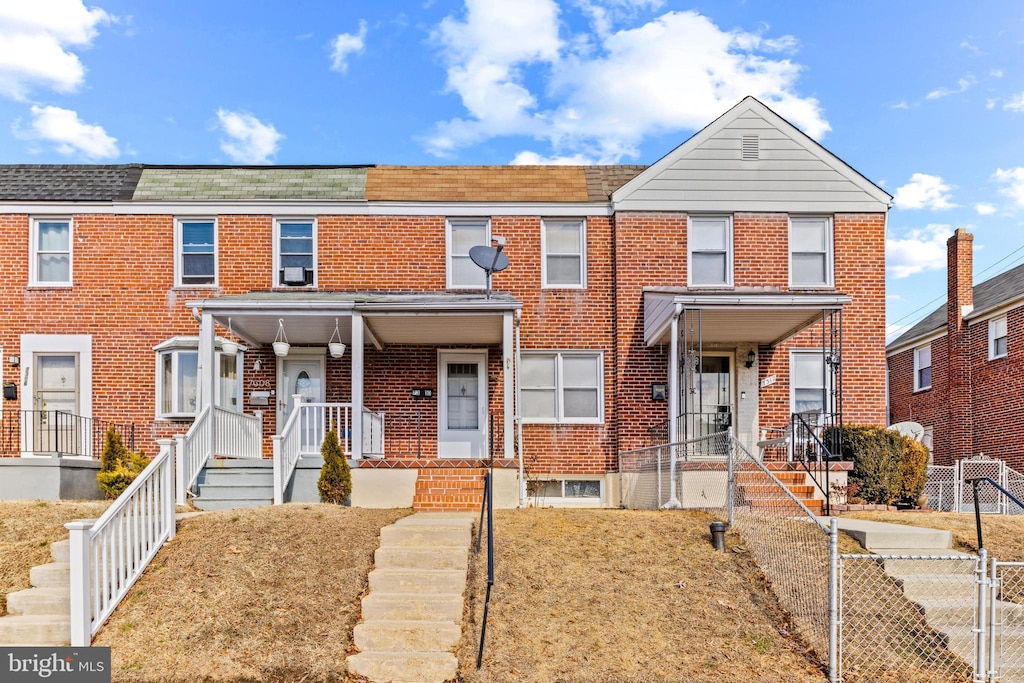 view of townhome / multi-family property