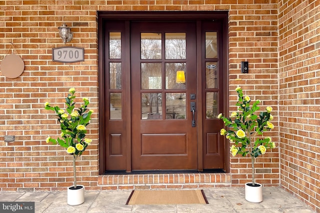 view of property entrance