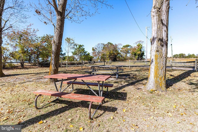 surrounding community featuring a rural view