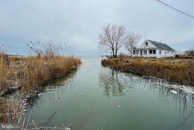 property view of water