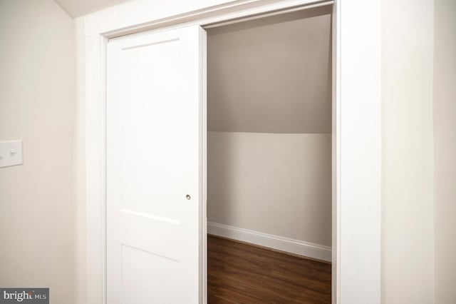 view of closet