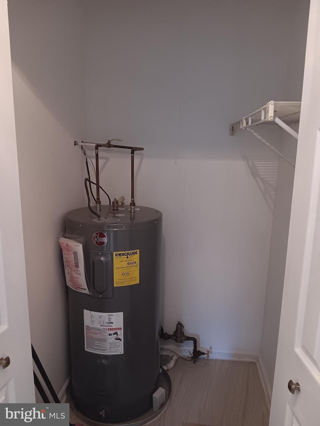 utilities with electric water heater