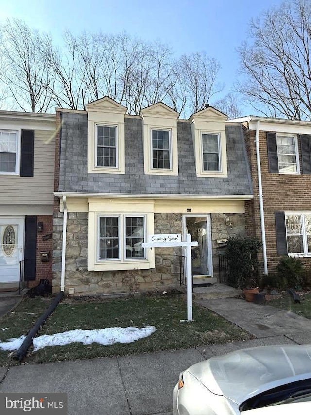 view of townhome / multi-family property