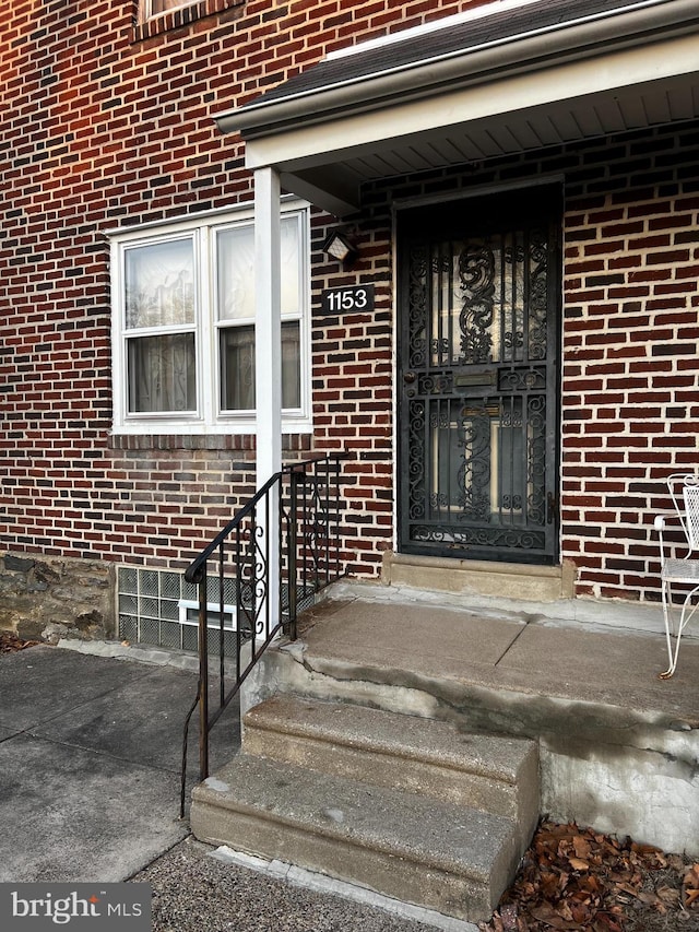 view of entrance to property