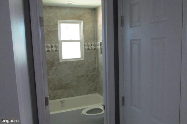 bathroom with toilet