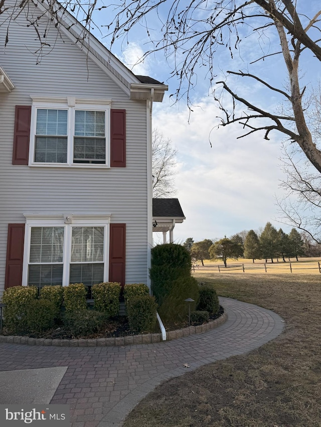 view of home's exterior