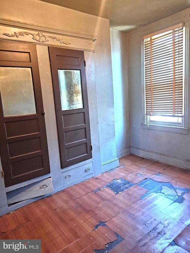 entrance foyer featuring light hardwood / wood-style floors