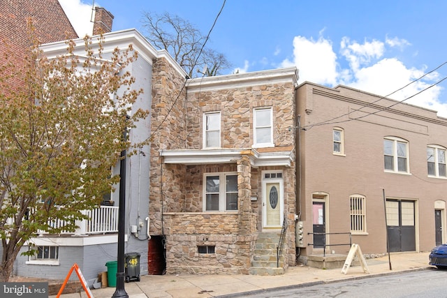 443 Manor St, Lancaster, PA 17603 - multi unit property with stone siding and a chimney