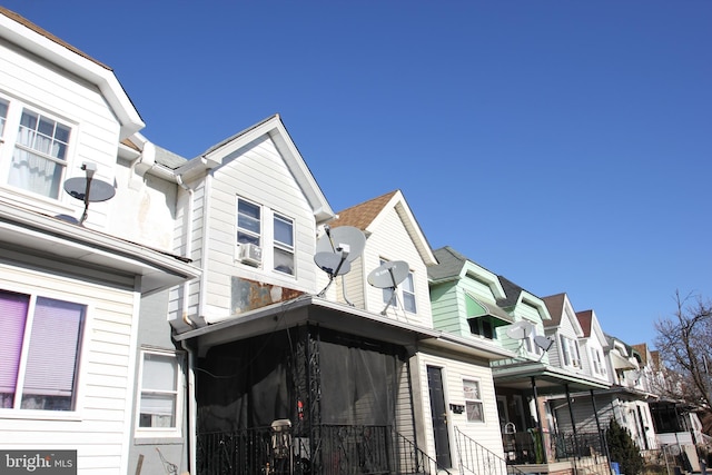 view of property exterior