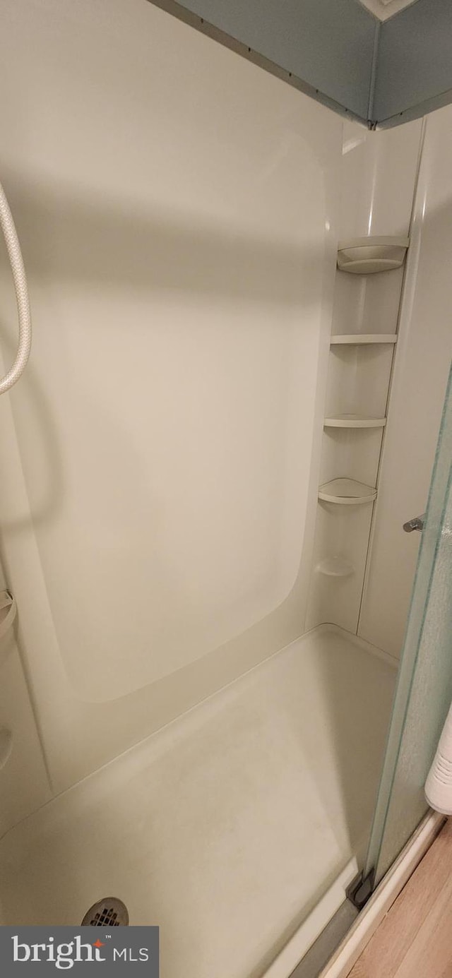 full bath with walk in shower