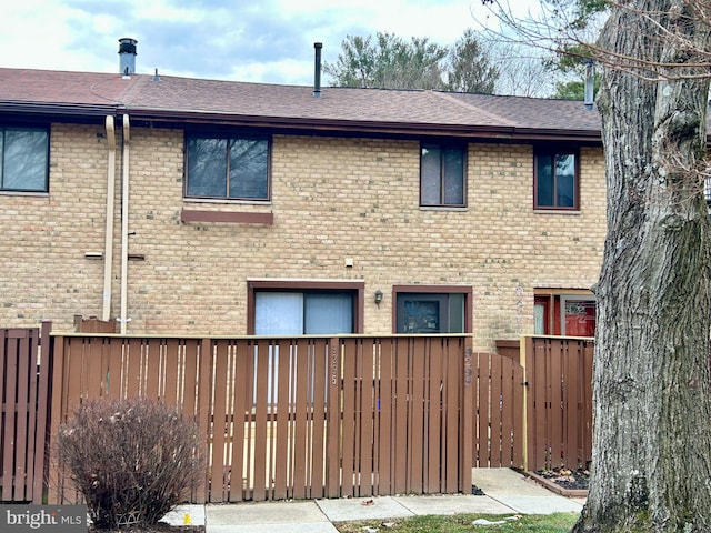 view of rear view of house