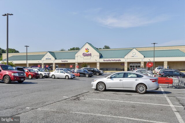 view of uncovered parking lot