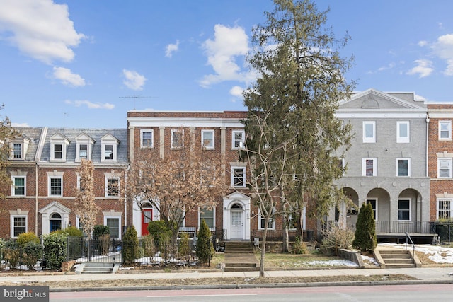 view of townhome / multi-family property