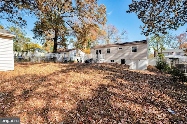 view of rear view of house