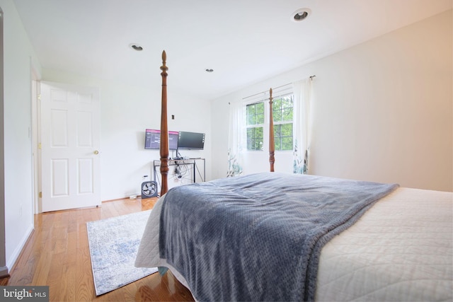 6406 Holyoke Dr, Annandale, VA 22003 - bedroom featuring recessed lighting and wood finished floors